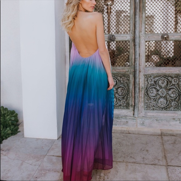 NWT L’ATISTE OMBRÉ DRESS **READ DESCRIPTION** - Picture 2 of 8